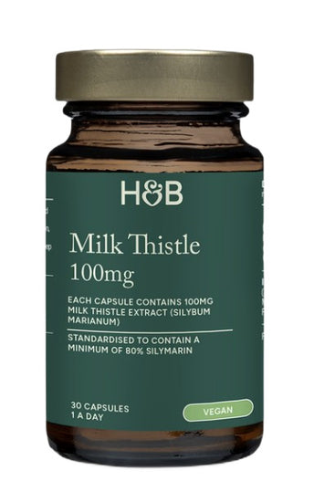Milk Thistle, 100mg, 30 caps, Holland & Barrett - Vitax.ro