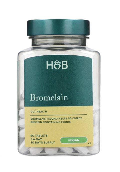 Bromelain, 90 tablets, Holland & Barrett - Vitax.ro