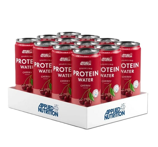 Sparkling Protein Water, Cherry, 12 x 330 ml, Applied Nutrition