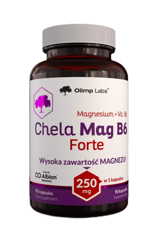 Chela-Mag B6 Forte, 90 caps, Olimp Nutrition - Vitax.ro