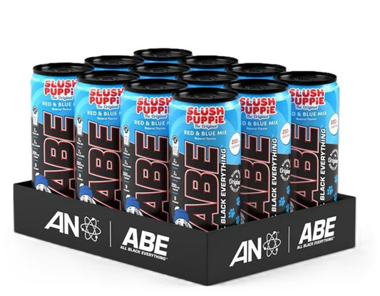 ABE Energy + Performance Cans, Slush Puppie, 12 x 330 ml, Applied Nutrition