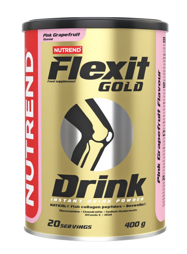 Flexit Gold Drink, Pink Grapefruit, 400g, Nutrend - Vitax.ro