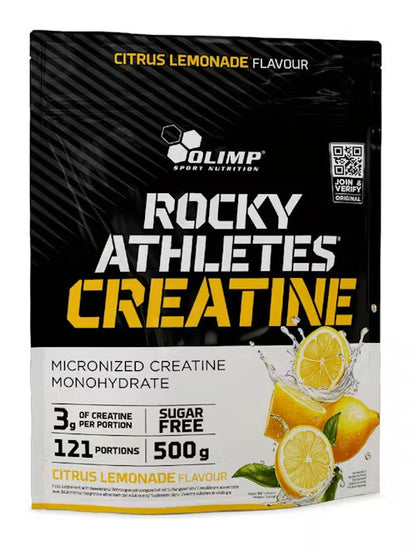 Rocky Athletes Creatine, Citrus Lemonade - 500g - Vitax.ro