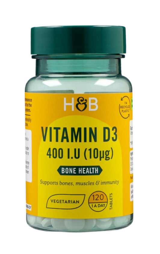 Vitamin D3, 10mcg - 120 tablets - Vitax.ro