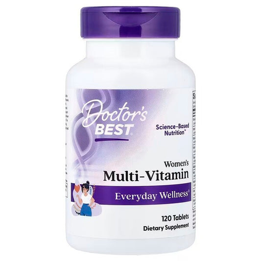 Women's Multi-Vitamin, 120 tabs, Doctor's Best - Vitax.ro