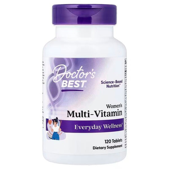 Women's Multi-Vitamin, 120 tabs, Doctor's Best - Vitax.ro