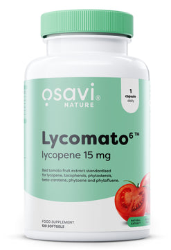 Lycomato Lycopene, 15 mg - 120 softgels - Vitax.ro