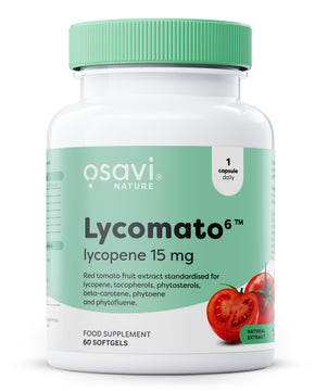 Lycomato Lycopene, 15 mg - 60 softgels - Vitax.ro