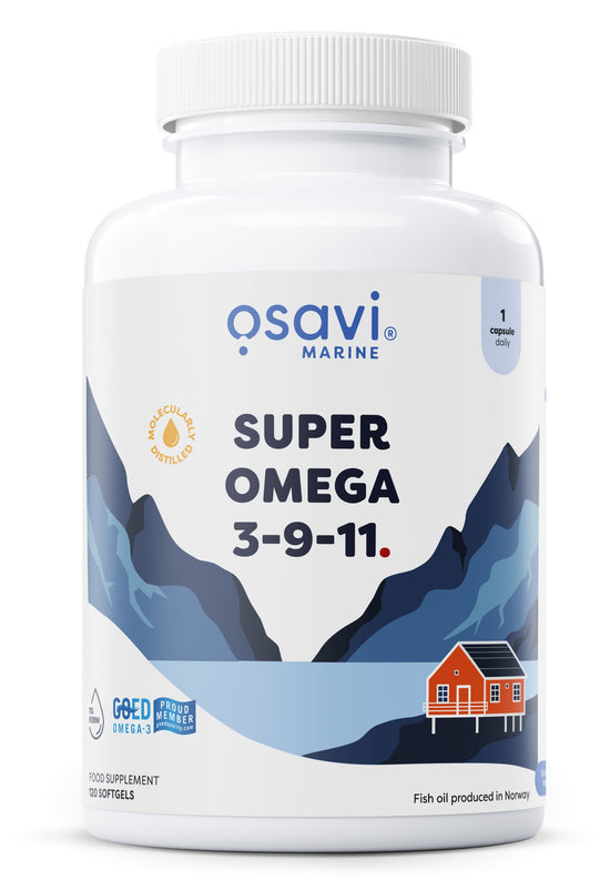 Super Omega 3-9-11 - 120 softgels - Vitax.ro