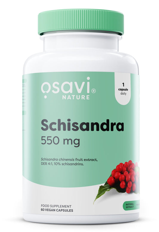 Schisandra, 550 mg, 60 vegan caps, Osavi - Vitax.ro