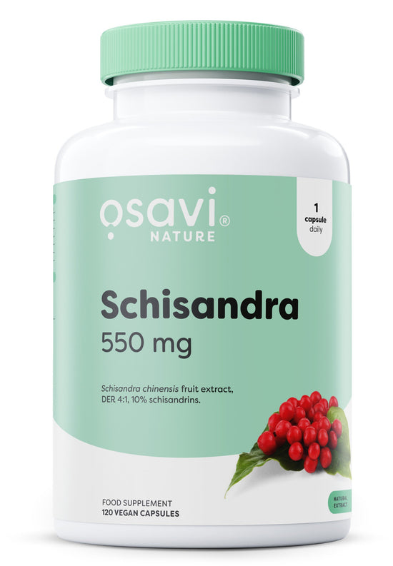 Schisandra, 550 mg, 120 vegan caps, Osavi - Vitax.ro