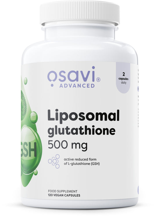 Liposomal Glutathione, 500 mg - 120 vegan caps - Vitax.ro