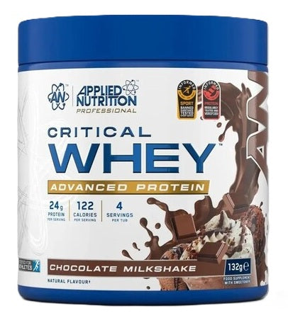 Critical Whey, Chocolate Milkshake, 132g (4 servings), Applied Nutrition - Vitax.ro