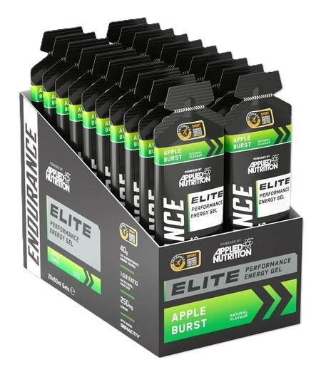 Endurance Elite Performance Energy Gel, Apple Burst, 20 x 60 ml, Applied Nutrition