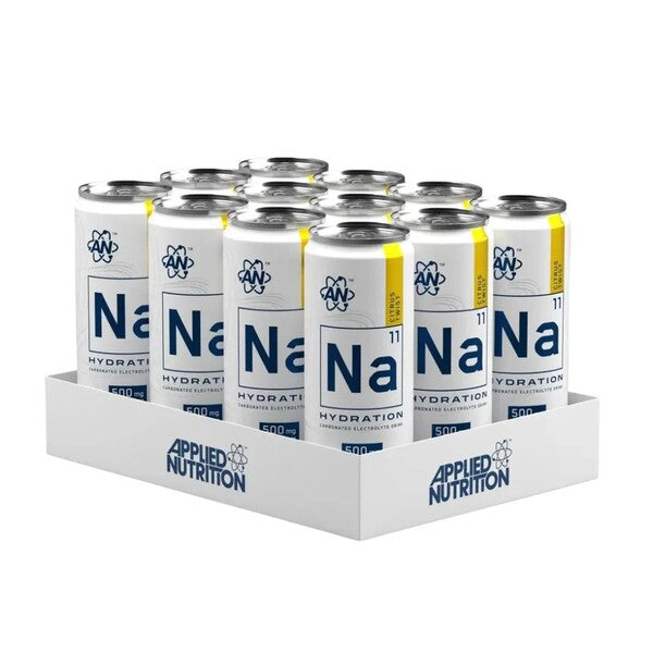 Na11 Hydration Cans, Citrus Twist, 12 x 330 ml, Applied Nutrition