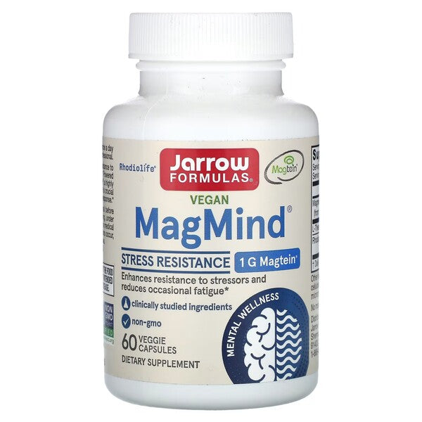 MagMind Stress Resistance, 60 vcaps, Jarrow Formulas - Vitax.ro