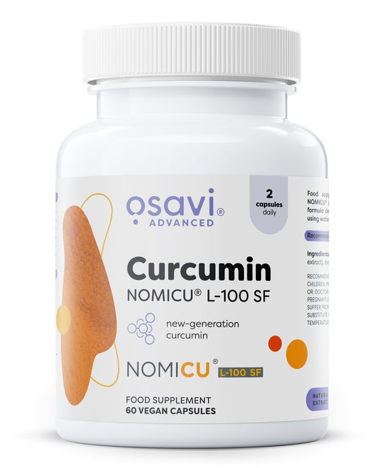Curcumin NOMICU L-100 SF - 60 vegan caps - Vitax.ro