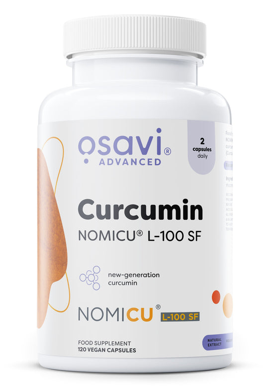 Curcumin NOMICU L-100 SF - 120 vegan caps - Vitax.ro