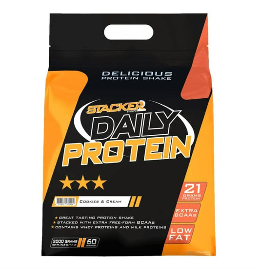 Daily Protein, Cookies & Cream, 2000g, Stacker2 Europe