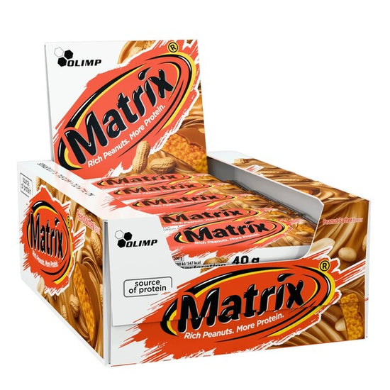 Matrix Bars, Peanut Butter, 25 x 40g, Olimp Nutrition | Vitax.ro