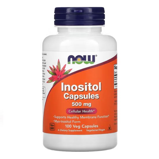 Inositol, 500mg, 100 caps, NOW Foods - Vitax.ro