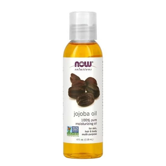 Jojoba Oil, 100% Pure, 118 ml, NOW Foods - Vitax.ro