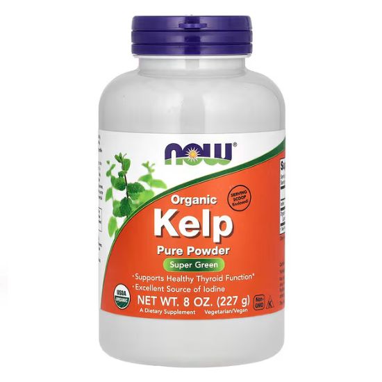 Kelp, Pure Powder, 227g, NOW Foods - Vitax.ro