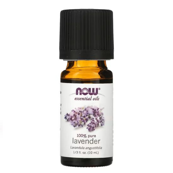 Essential Oil, Lavender Oil 100% Pure, 10 ml, NOW Foods - Vitax.ro