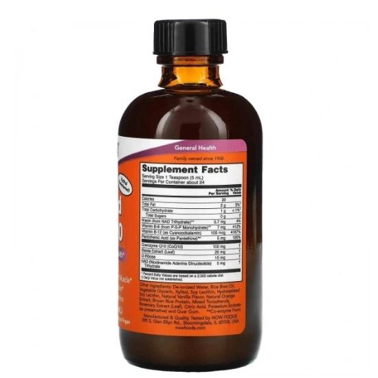 CoQ10 Liquid, 118 ml, NOW Foods - Vitax.ro