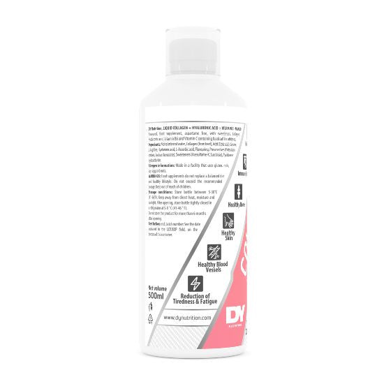 Liquid Collagen + Vitamin C + Hyaluronic acid, Mango, 500 ml, Dorian Yates - Vitax.ro