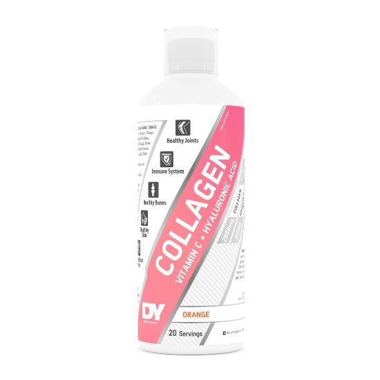 Liquid Collagen + Vitamin C + Hyaluronic acid, Orange, 500 ml, Dorian Yates - Vitax.ro