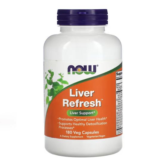Liver Refresh, 180 vcaps, NOW Foods - Vitax.ro