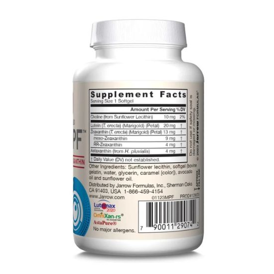 Macula PF, 30 softgels, Jarrow Formulas - Vitax.ro