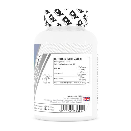 Magnesium + B6 Organic, 90 tabs, Dorian Yates - Vitax.ro