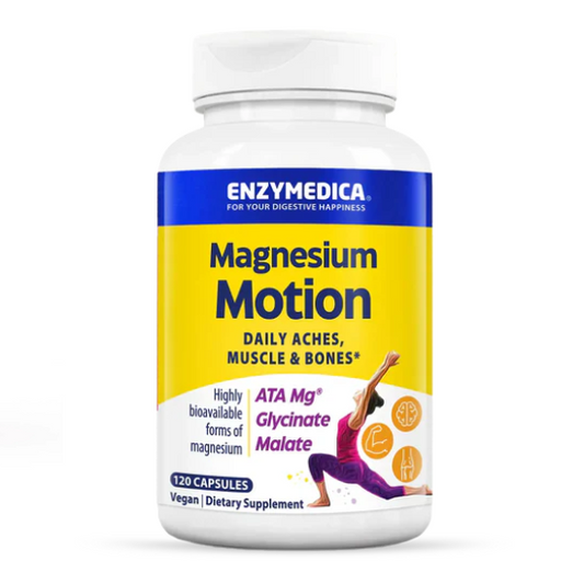 Magnesium Motion, 120 caps, Enzymedica - Vitax.ro