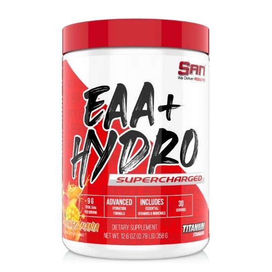 EAA+ Hydro Supercharged, Mango Mania, 358g, SAN - Vitax.ro