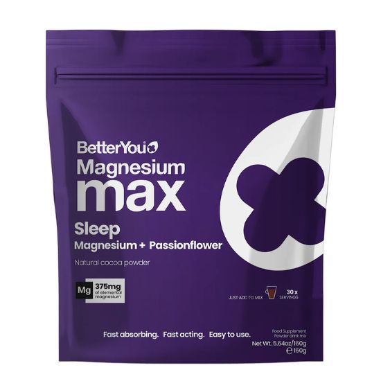 Magnesium Max Sleep, Natural Cocoa, 160g, BetterYou - Vitax.ro