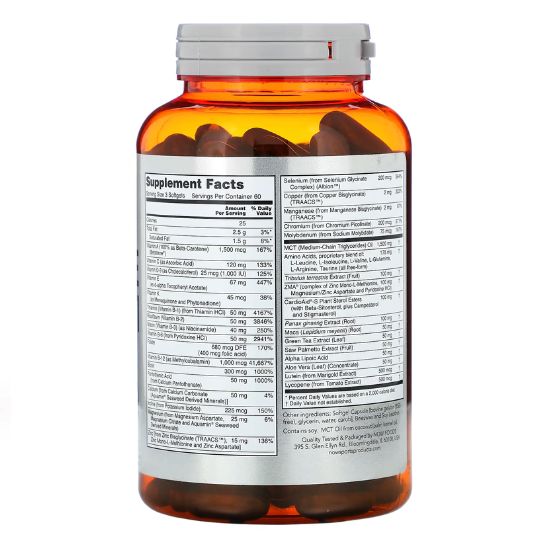 Men's Active Sports Multi, 180 softgels, NOW Foods