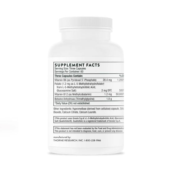 Methyl-Guard®, 180 capsule, Thorne Research - Vitax.ro