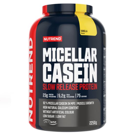 Micellar Casein, Vanilla, 2250 g, Nutrend - Vitax.ro