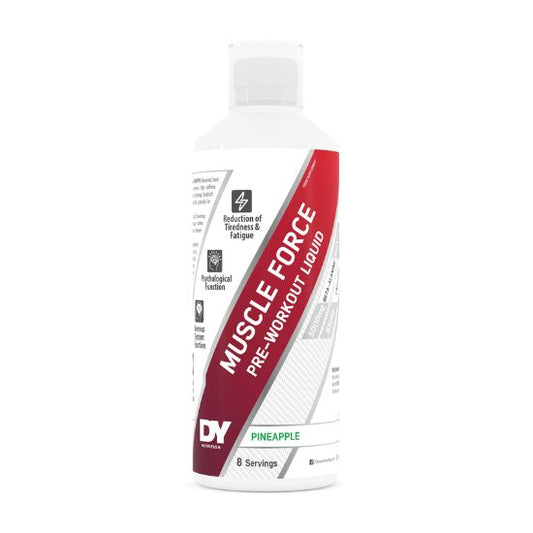 Muscle Force Liquid Pre-Workout, Pineapple, 500 ml, Dorian Yates - Vitax.ro