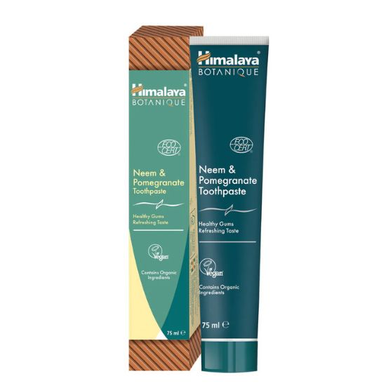 Neem & Pomegranate Toothpaste, 75 ml, Himalaya Herbal - Vitax.ro