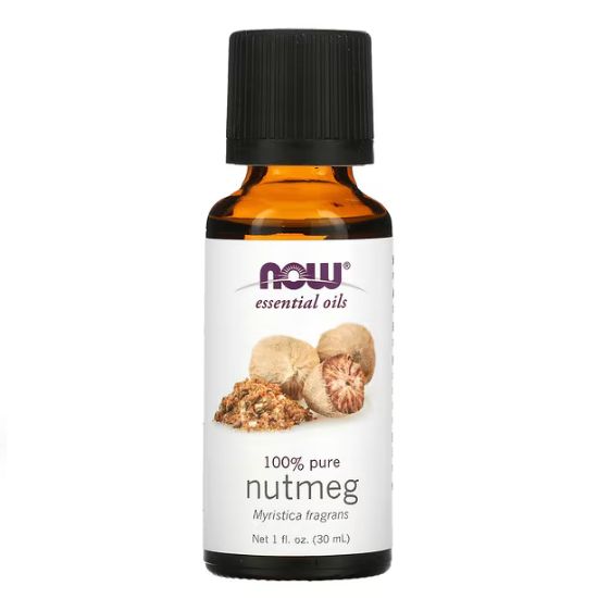 Essential Oil, Nutmeg Oil, 30 ml, NOW Foods - Vitax.ro
