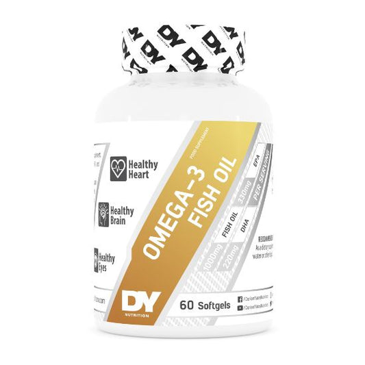 Omega 3 Fish Oil, 60 softgels, Dorian Yates - Vitax.ro