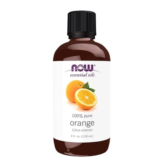 Essential Oil, Orange Oil Pure, 118 ml, NOW Foods - Vitax.ro
