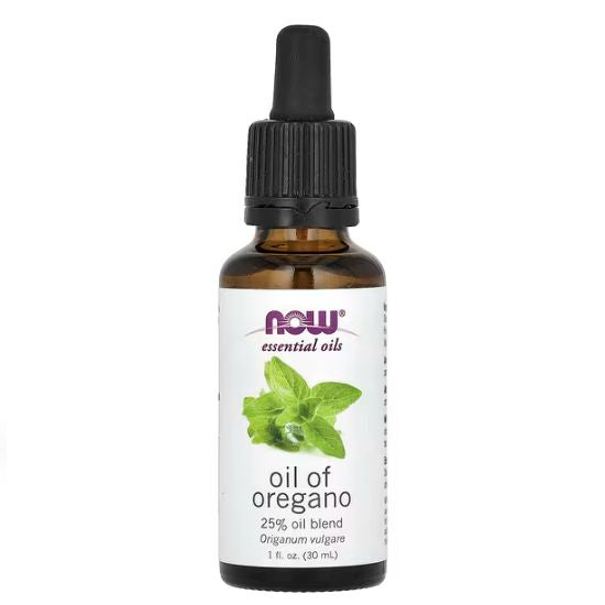 Essential Oil, Oil of Oregano Blend, 30 ml, NOW Foods - Vitax.ro