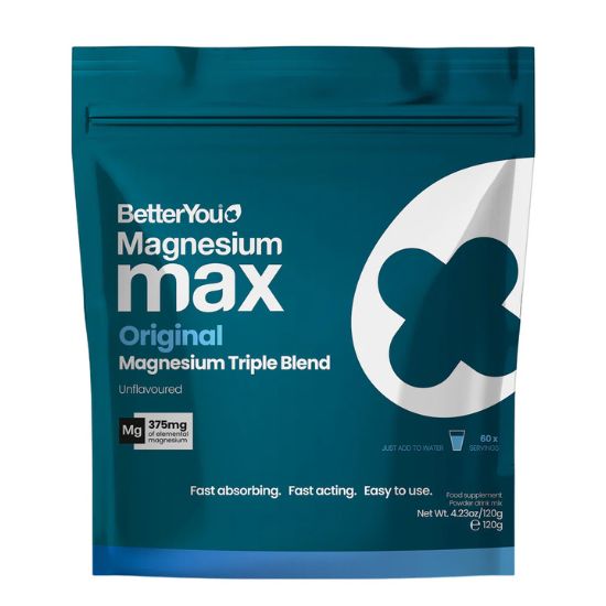 Magnesium Max Original, Unflavoured, 120g, BetterYou - Vitax.ro