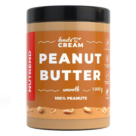 Denuts Cream Peanut Butter, 1000 g, Nutrend - Vitax.ro