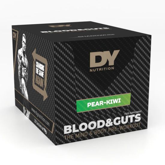 Blood and Guts Sachets, Pear-Kiwi, 20 x 19g, Dorian Yates - Vitax.ro