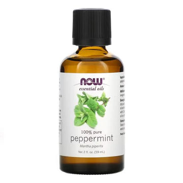 Essential Oil, Peppermint Oil, 59 ml, NOW Foods - Vitax.ro